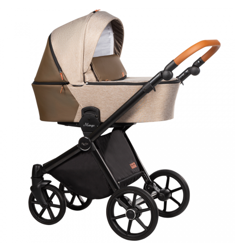 Baby Merc Mango - wózek wielofunkcyjny, zestaw 2w1 z opcją 3w1 i 4w1 | M/MO02/B